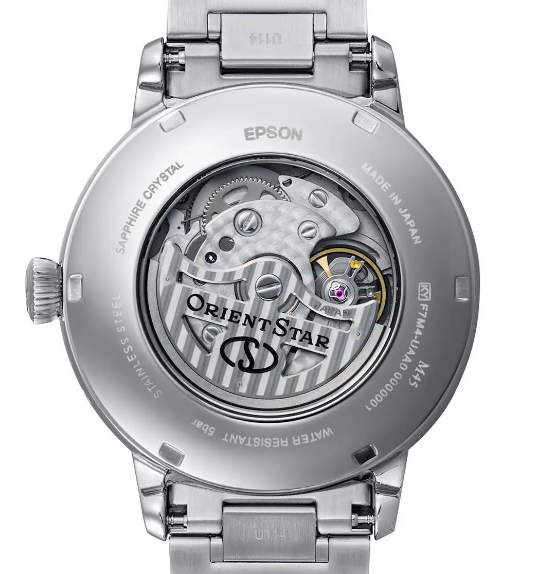 Orient Star M45 F7 Mechanical Moon Phase. Klasyczna elegancja z symboliką kosmosu
