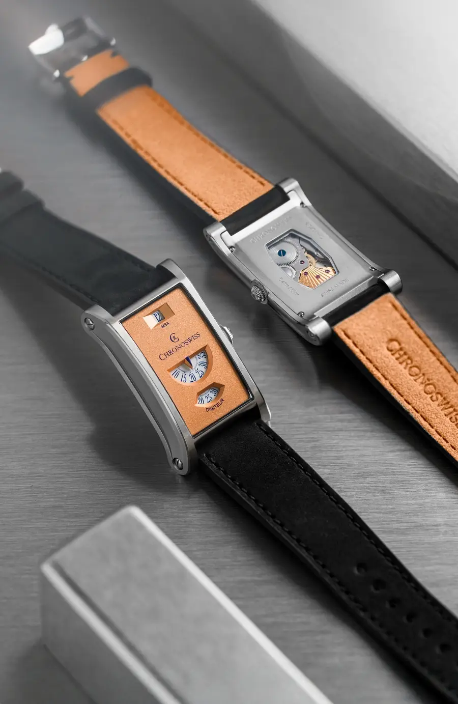 Chronoswiss Neo Digiteur Granit i Sand