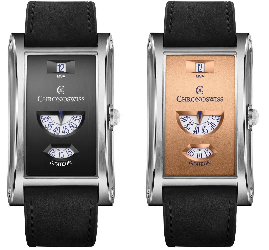 Chronoswiss Neo Digiteur Granit i Sand