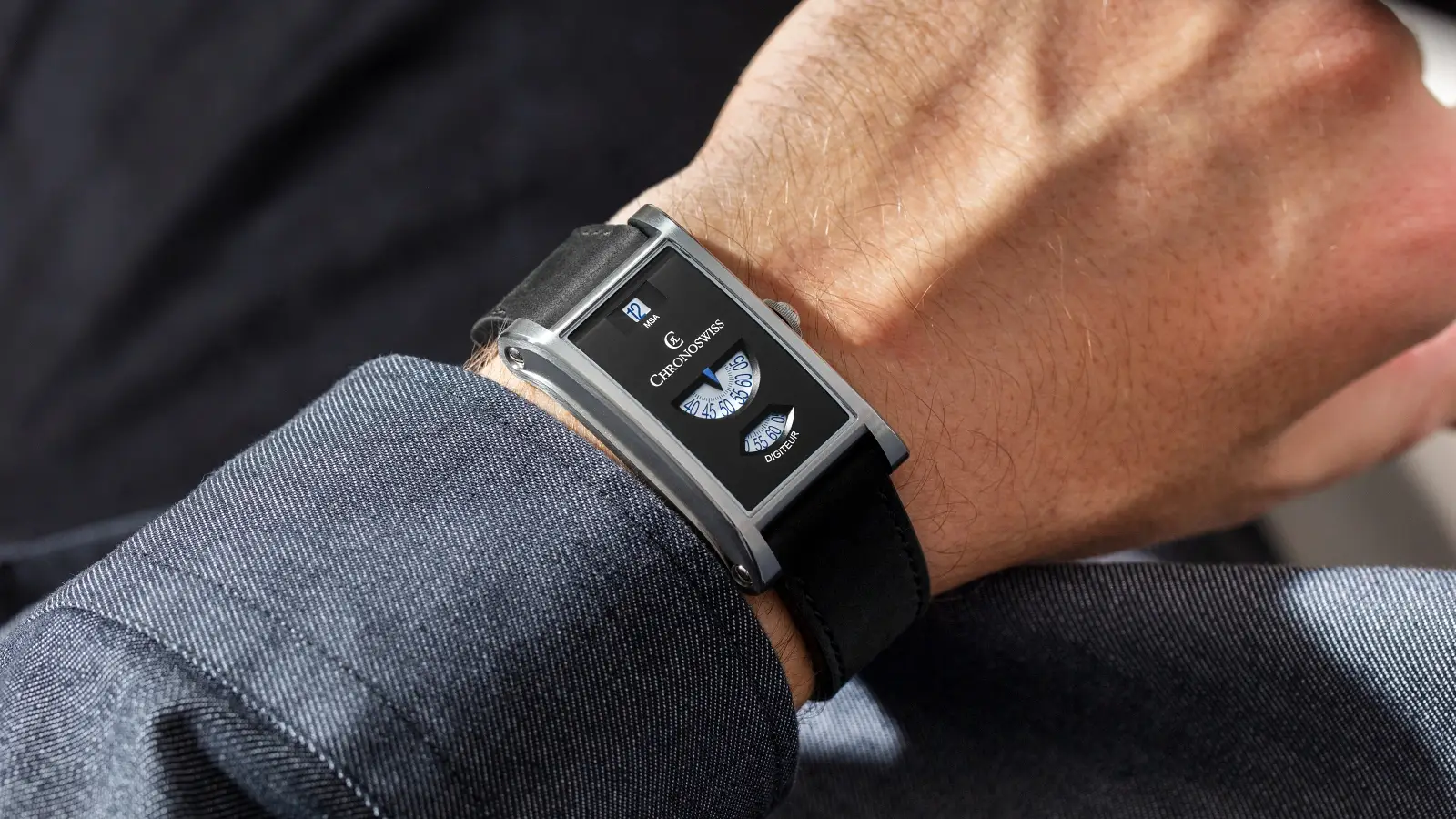 Chronoswiss Neo Digiteur Granit i Sand