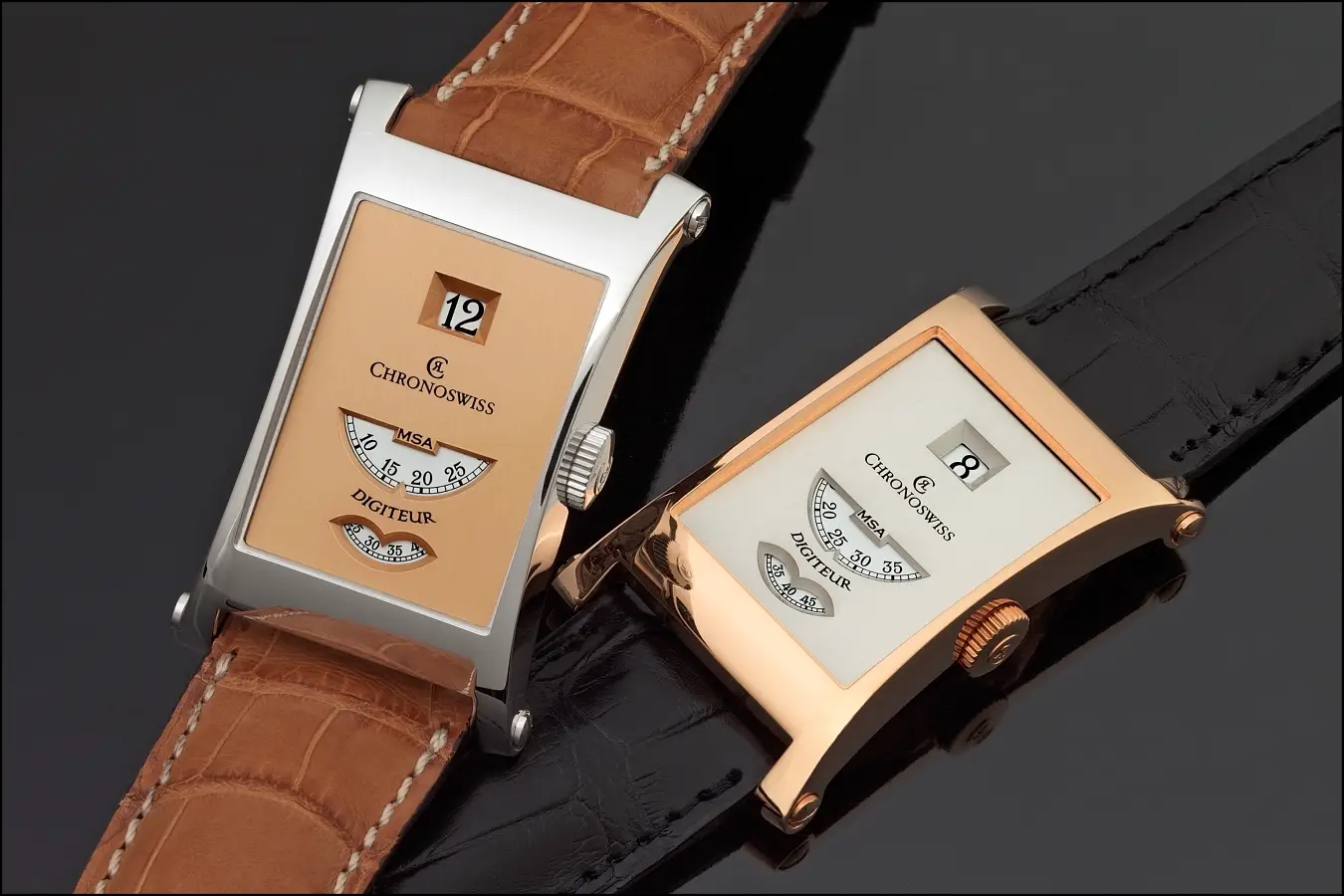 Chronoswiss Neo Digiteur Granit i Sand