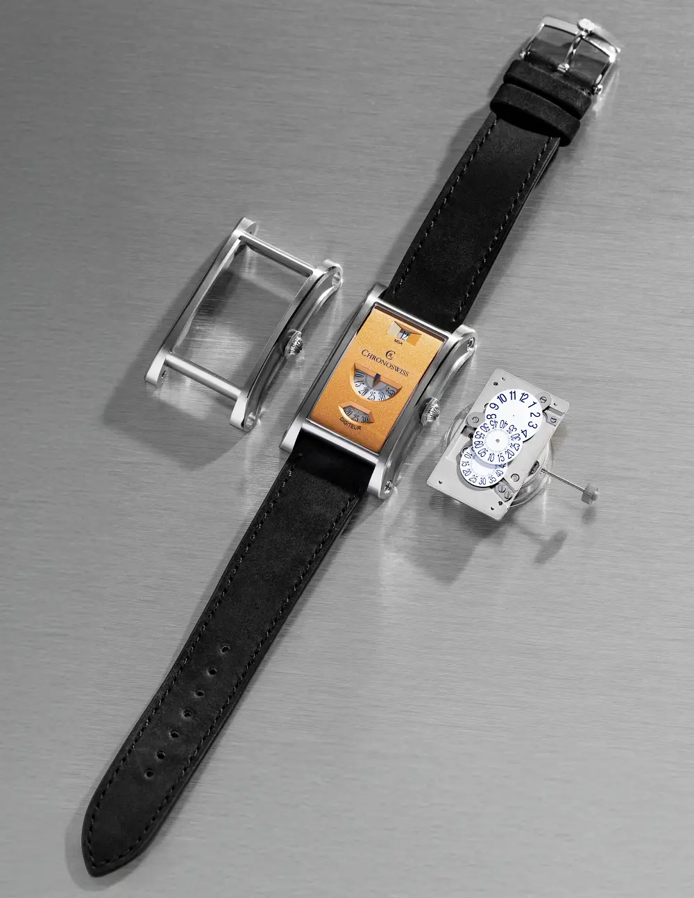 Chronoswiss Neo Digiteur Granit i Sand