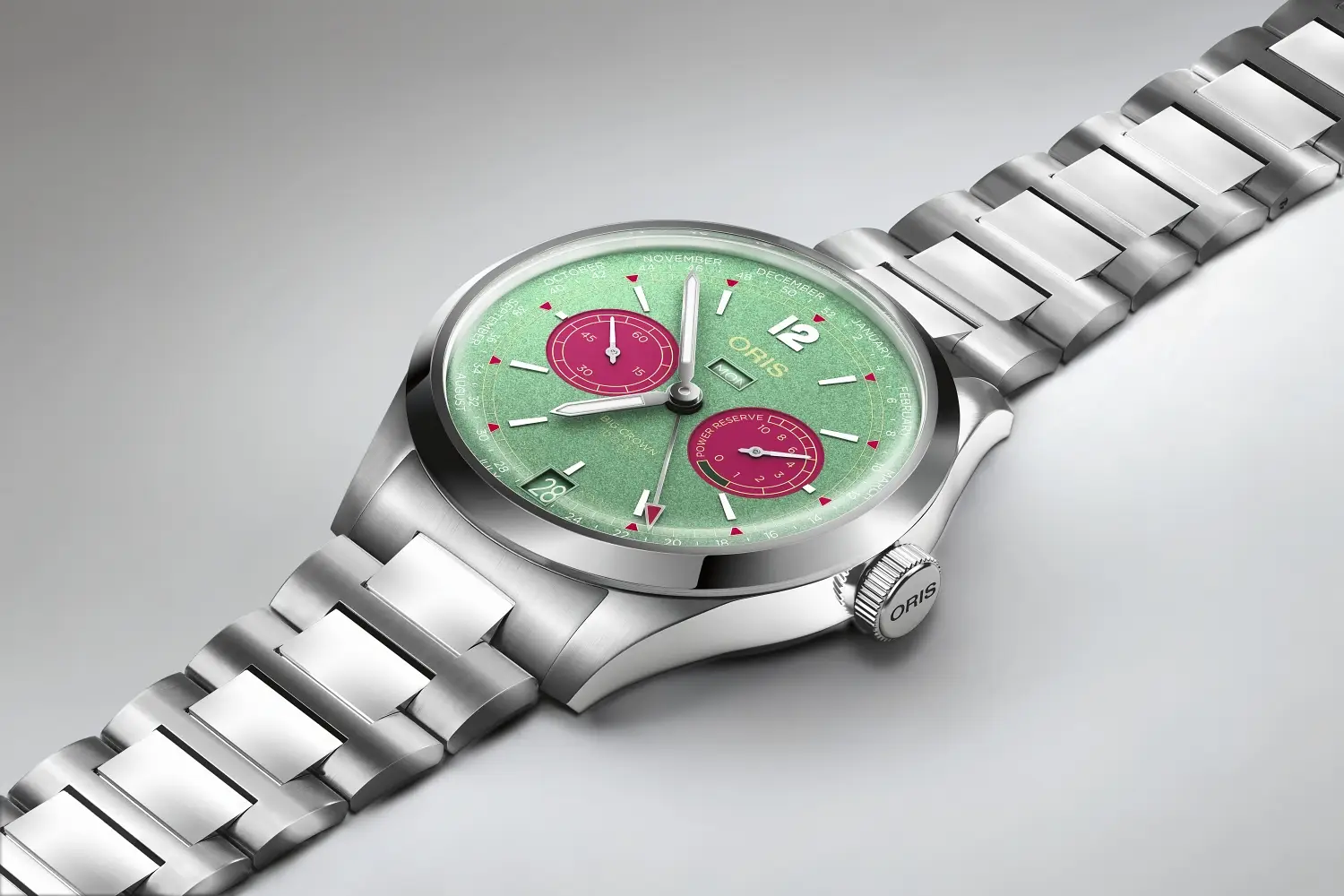 Oris Big Crown Calibre 113. Odważne kolory, kalendarz biznesowy i mechanizm „in-house”