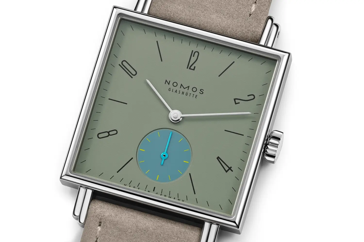 Nomos Tetra Origins. Zegarek mechaniczny do kwadratu