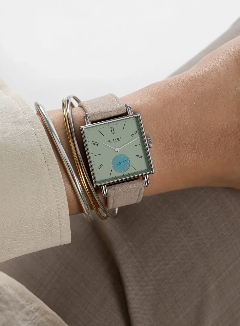 Nomos Tetra Origins. Zegarek mechaniczny do kwadratu