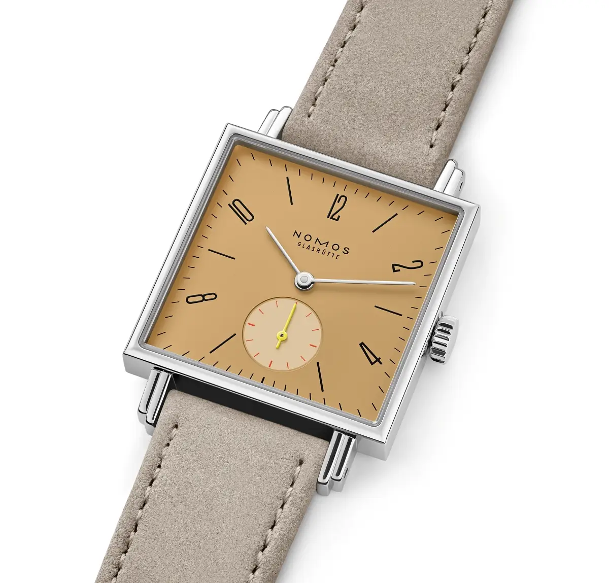 Nomos Tetra Origins. Zegarek mechaniczny do kwadratu