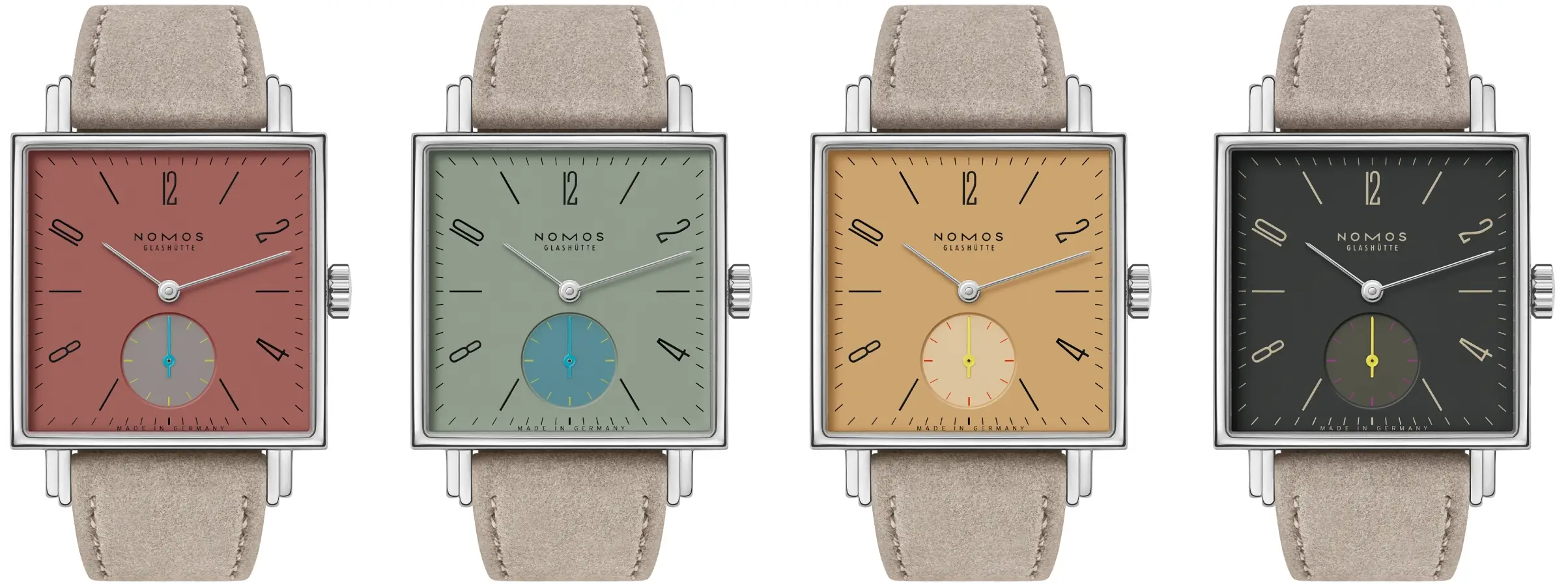 Nomos Tetra Origins. Zegarek mechaniczny do kwadratu