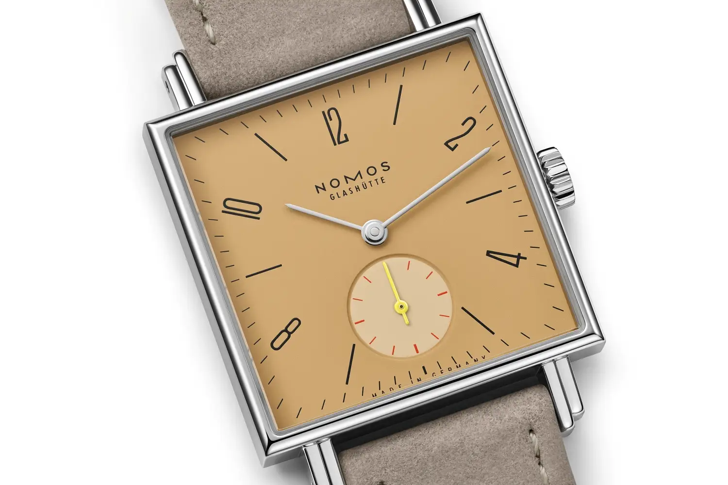 Nomos Tetra Origins. Zegarek mechaniczny do kwadratu