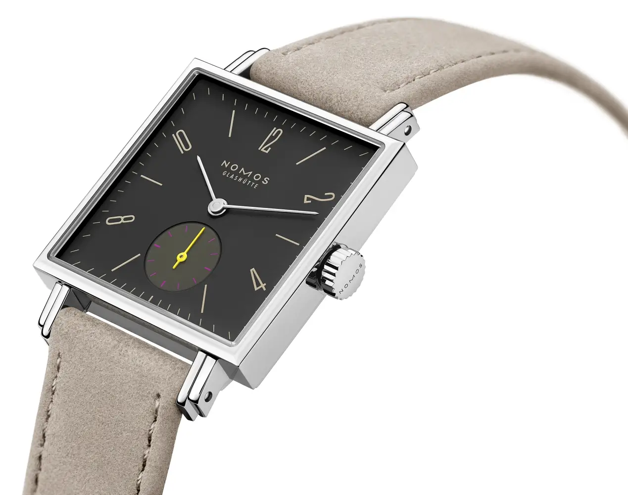 Nomos Tetra Origins. Zegarek mechaniczny do kwadratu