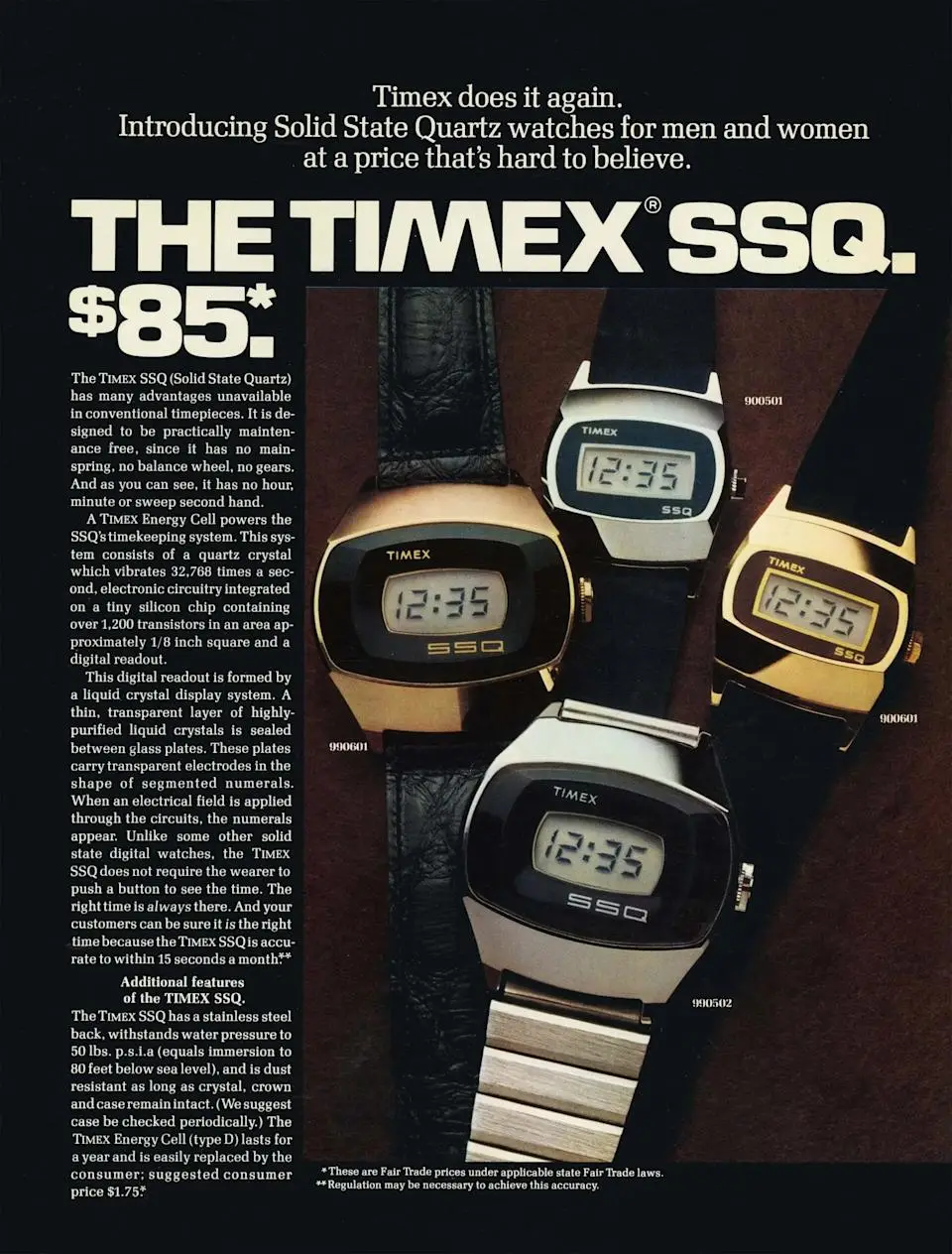 Timex 1975 SSQ Digital Reissue. Zegarek, który wyróżnia się dziś tak samo jak 50 lat temu