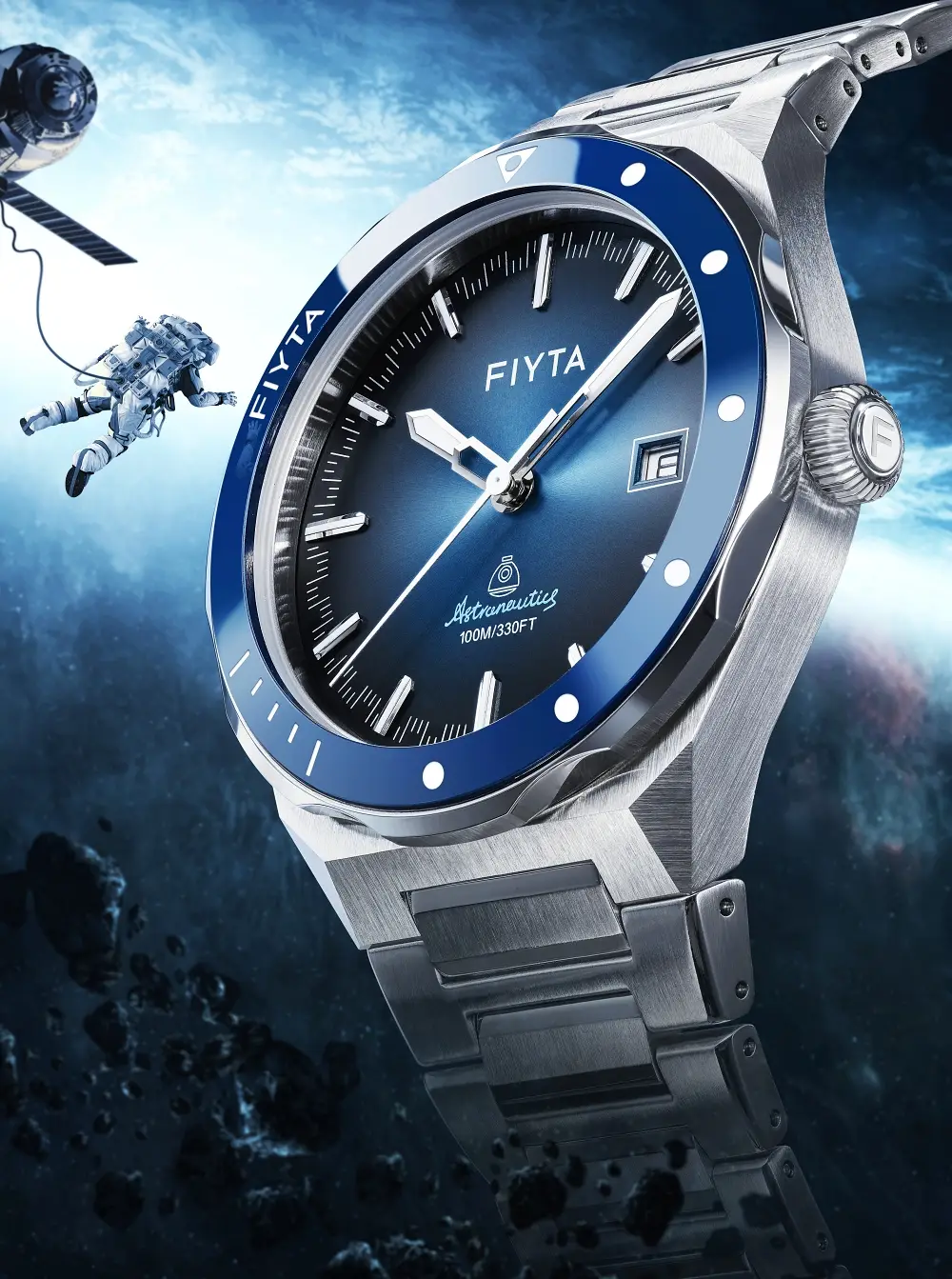 Fiyta Spacewalk. Pasja do odkrywania i odwaga w tworzeniu zegarków