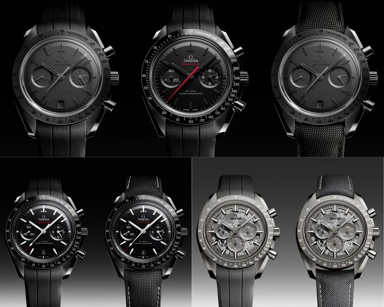 Omega Speedmaster Dark & Grey Side 2025. Ewolucja kolekcji, co się zmieniło i który model to nasz faworyt?