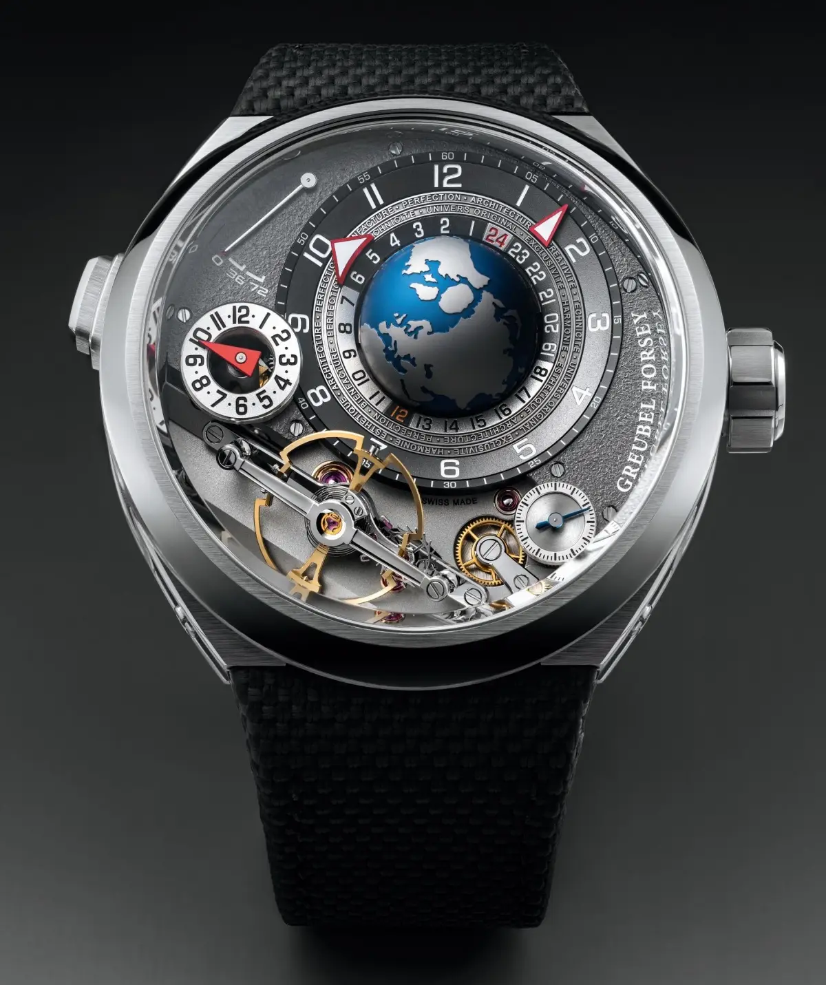 Greubel Forsey GMT Balancier Convexe Titanium