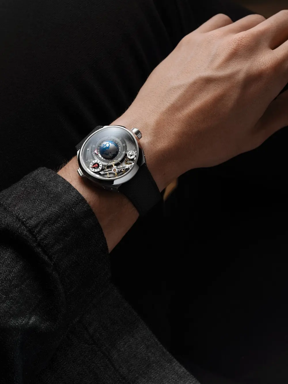 Greubel Forsey GMT Balancier Convexe Titanium