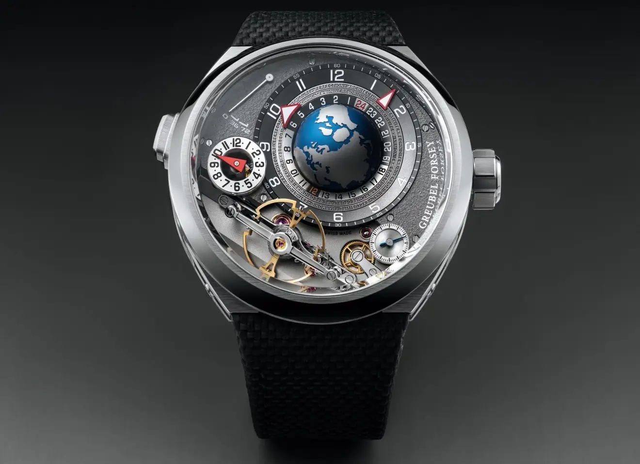 Greubel Forsey GMT Balancier Convexe Titanium