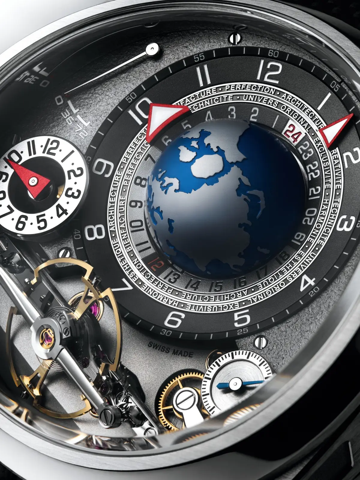 Greubel Forsey GMT Balancier Convexe Titanium
