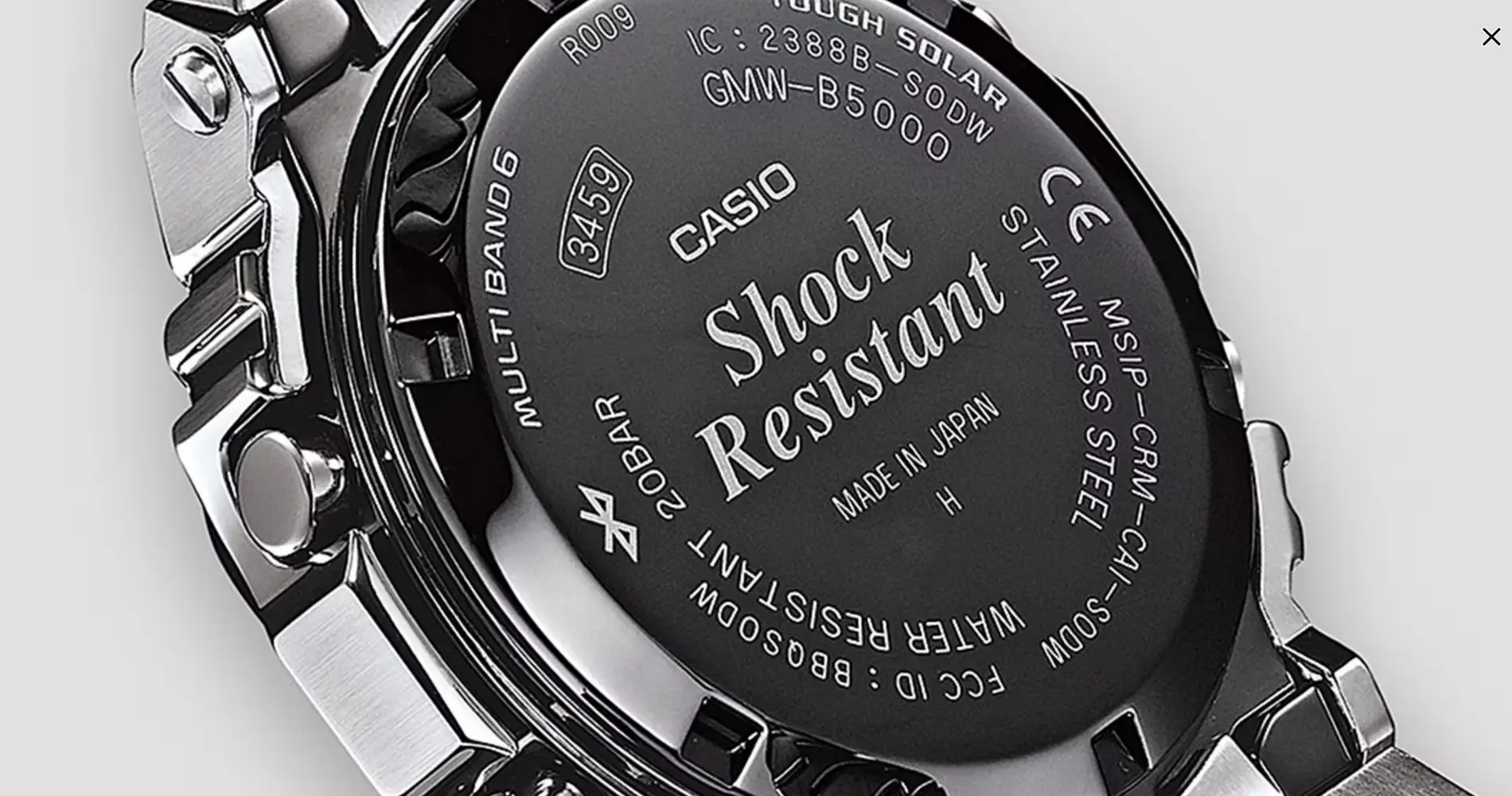 Pancernik. G-SHOCK GMW-B5000D-1CER