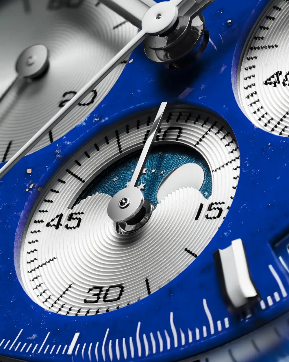 Zenith Chronomaster Original Triple Calendar Lapis Lazuli. Rozbudowane funkcje i tarcza z kamienia