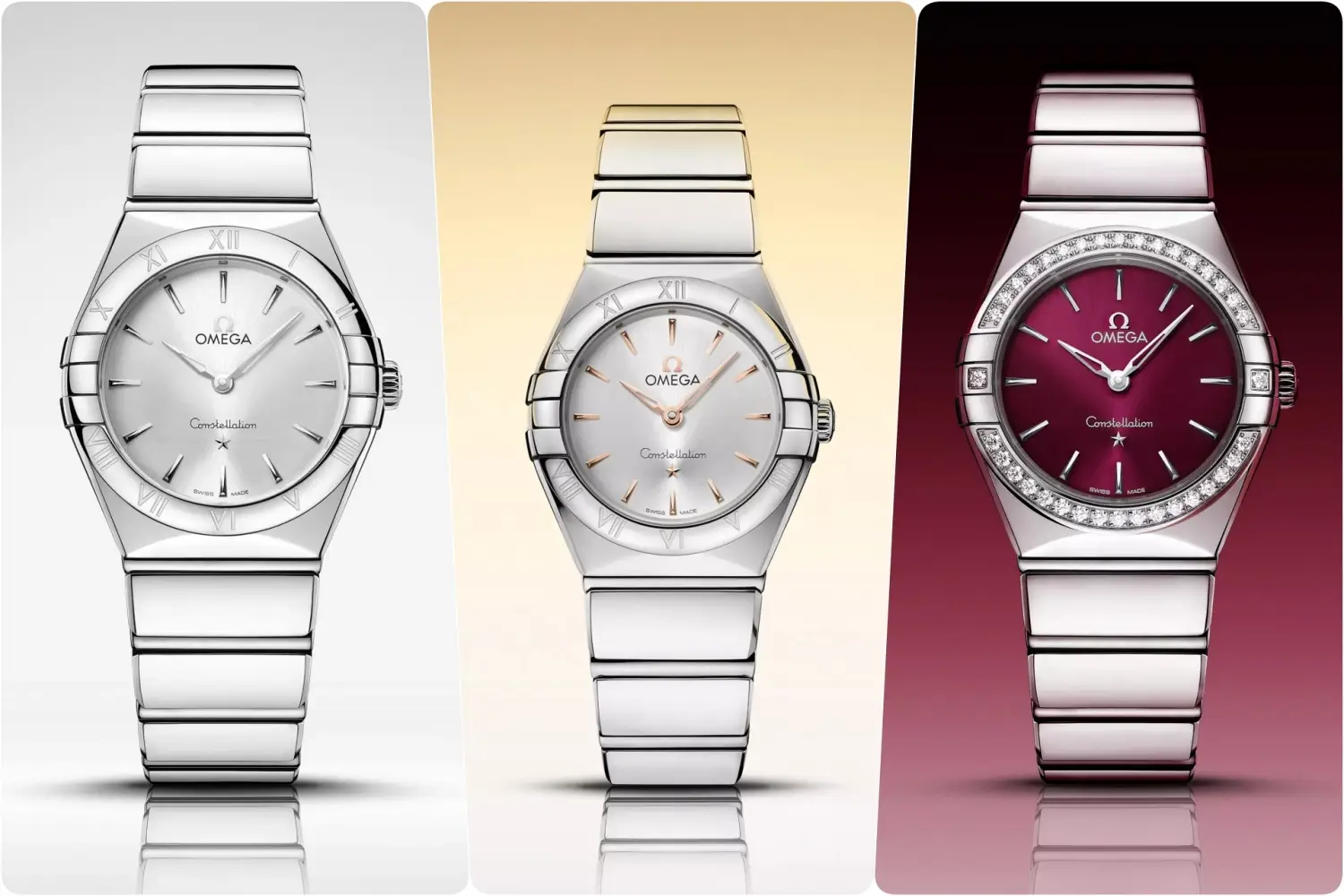Omega prezentuje nowe modele Constellation z kopertami 25 mm i 28 mm