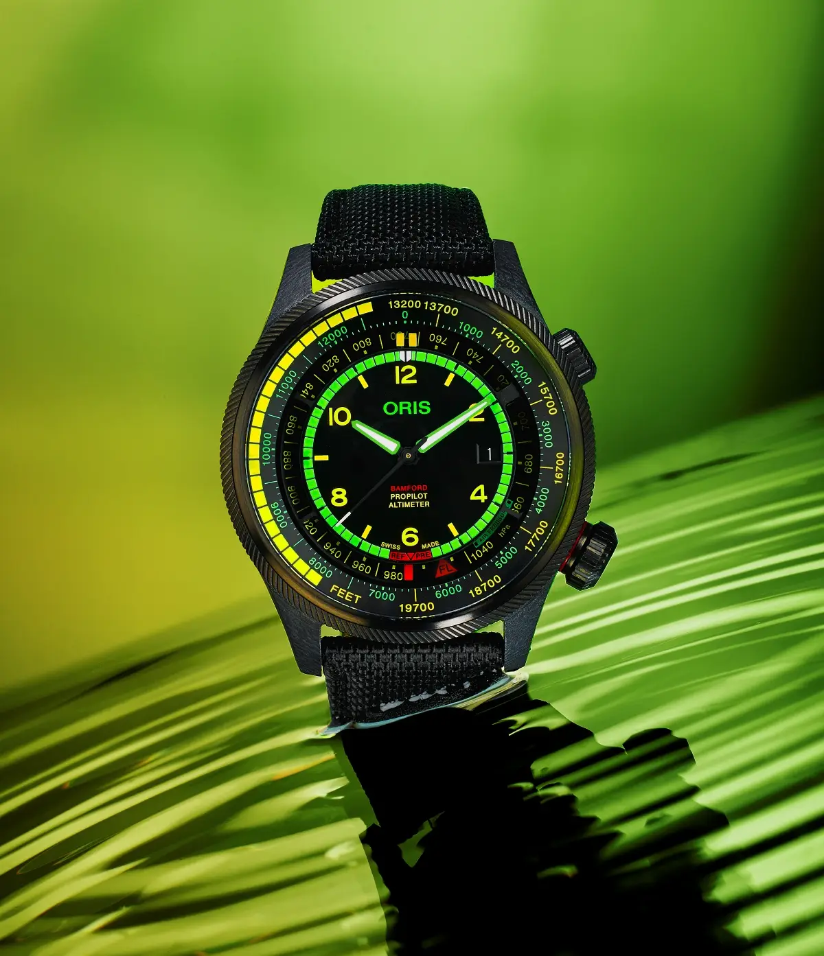 Oris x Bamford ProPilot Altimeter Mission Control