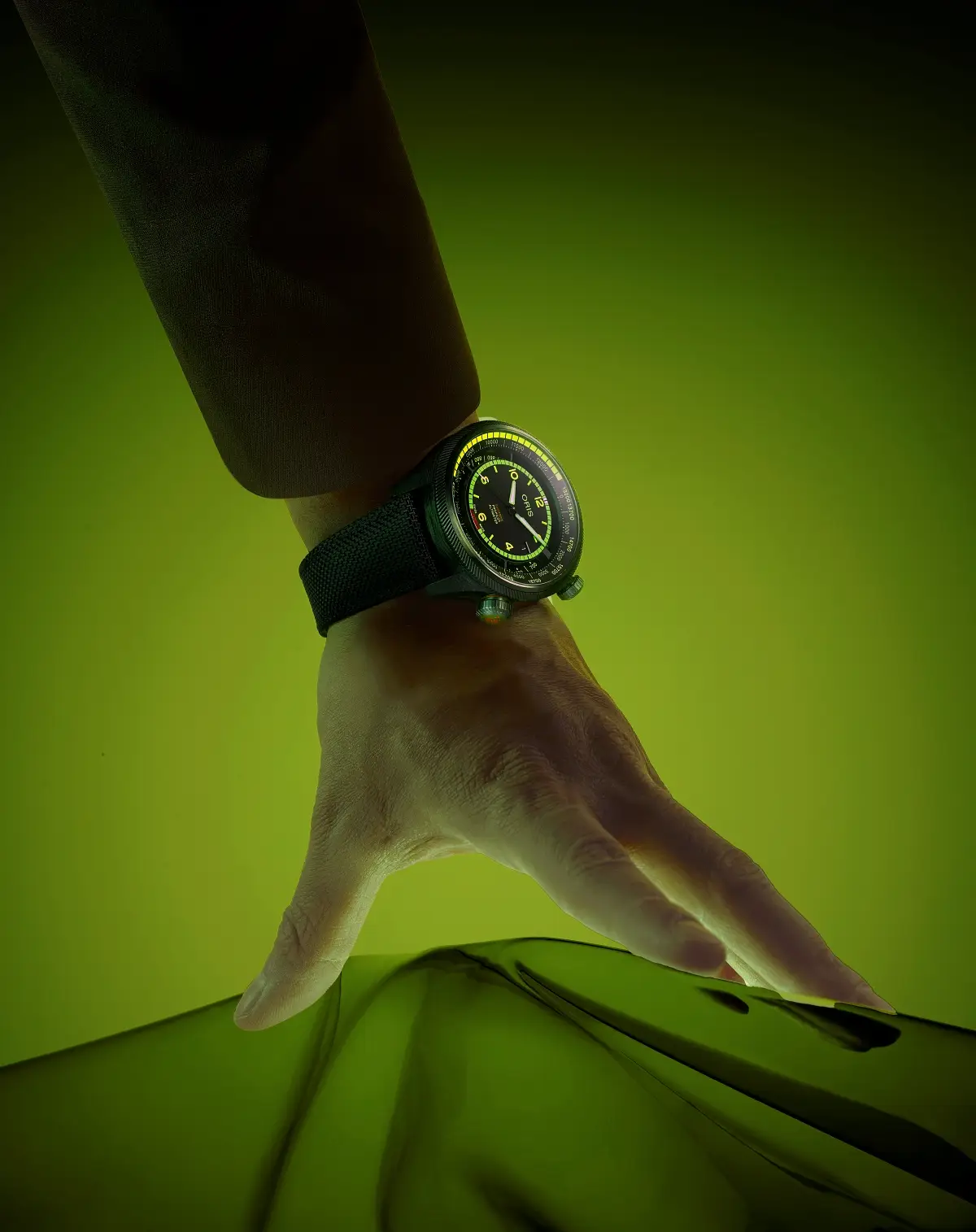 Oris x Bamford ProPilot Altimeter Mission Control