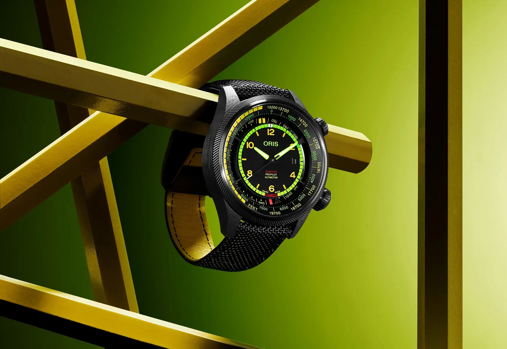 Oris x Bamford ProPilot Altimeter Mission Control