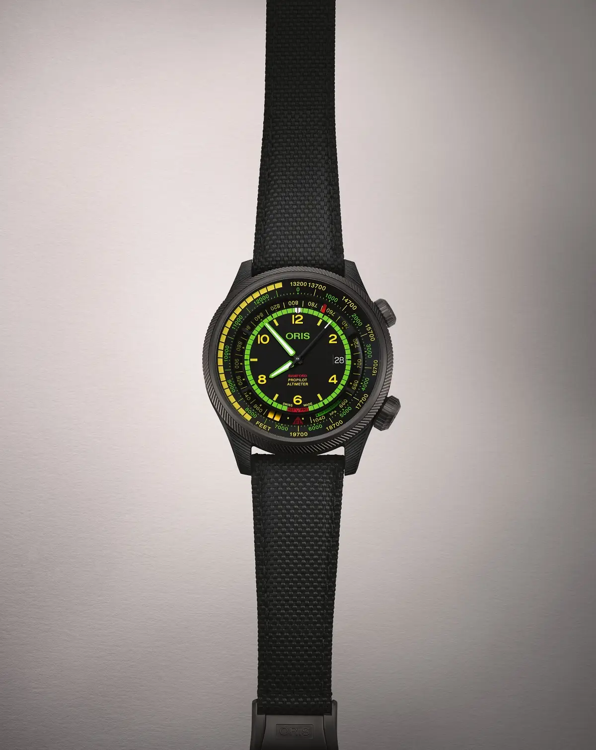 Oris x Bamford ProPilot Altimeter Mission Control