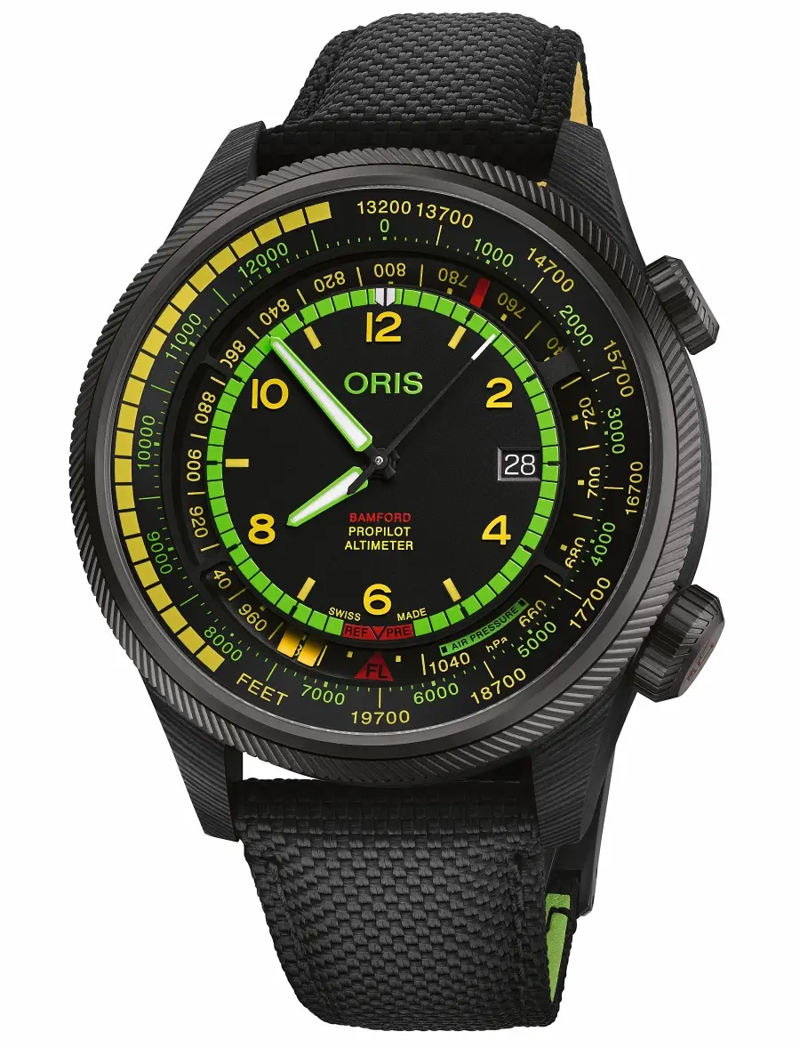 Oris x Bamford ProPilot Altimeter Mission Control