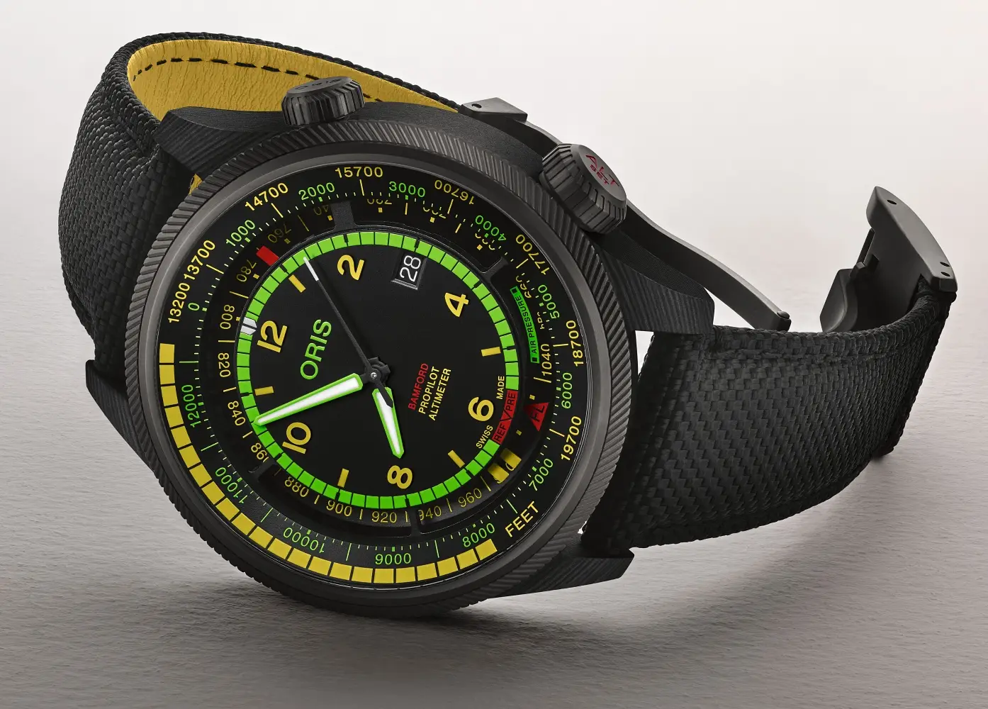 Oris x Bamford ProPilot Altimeter Mission Control