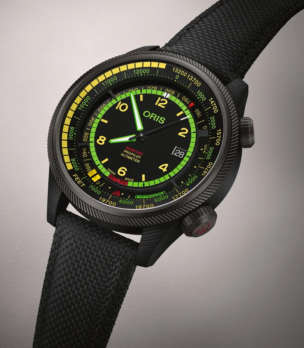 Oris x Bamford ProPilot Altimeter Mission Control