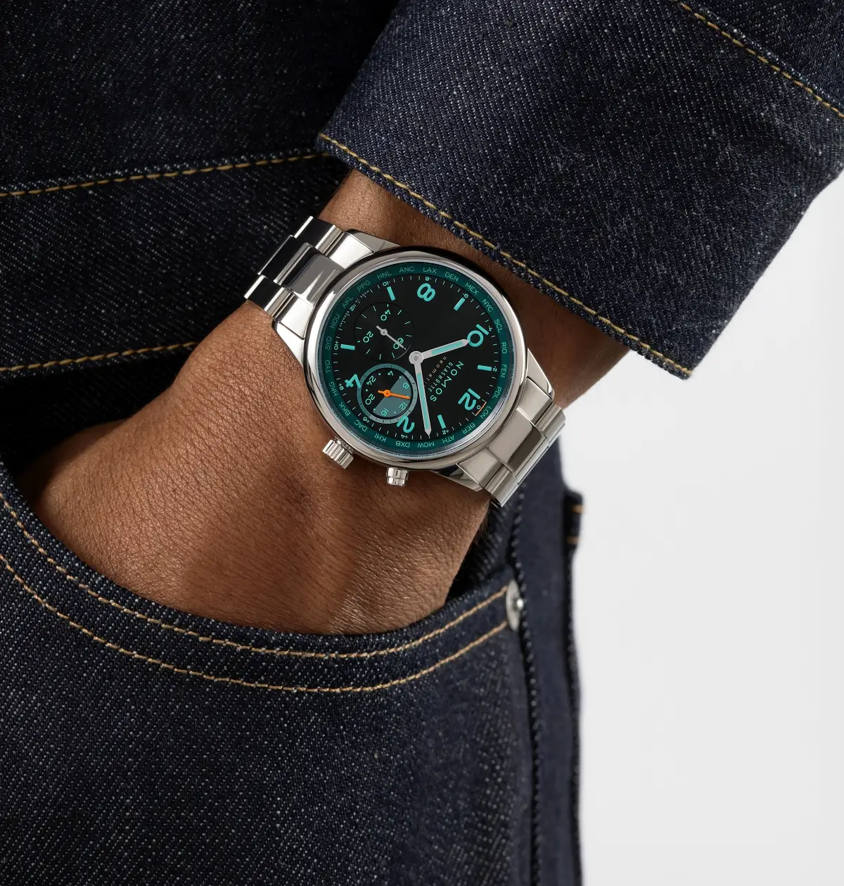 Nomos Club Sport neomatik Worldtimer Night Navigation. Nietypowy zegarek z przydatną funkcją