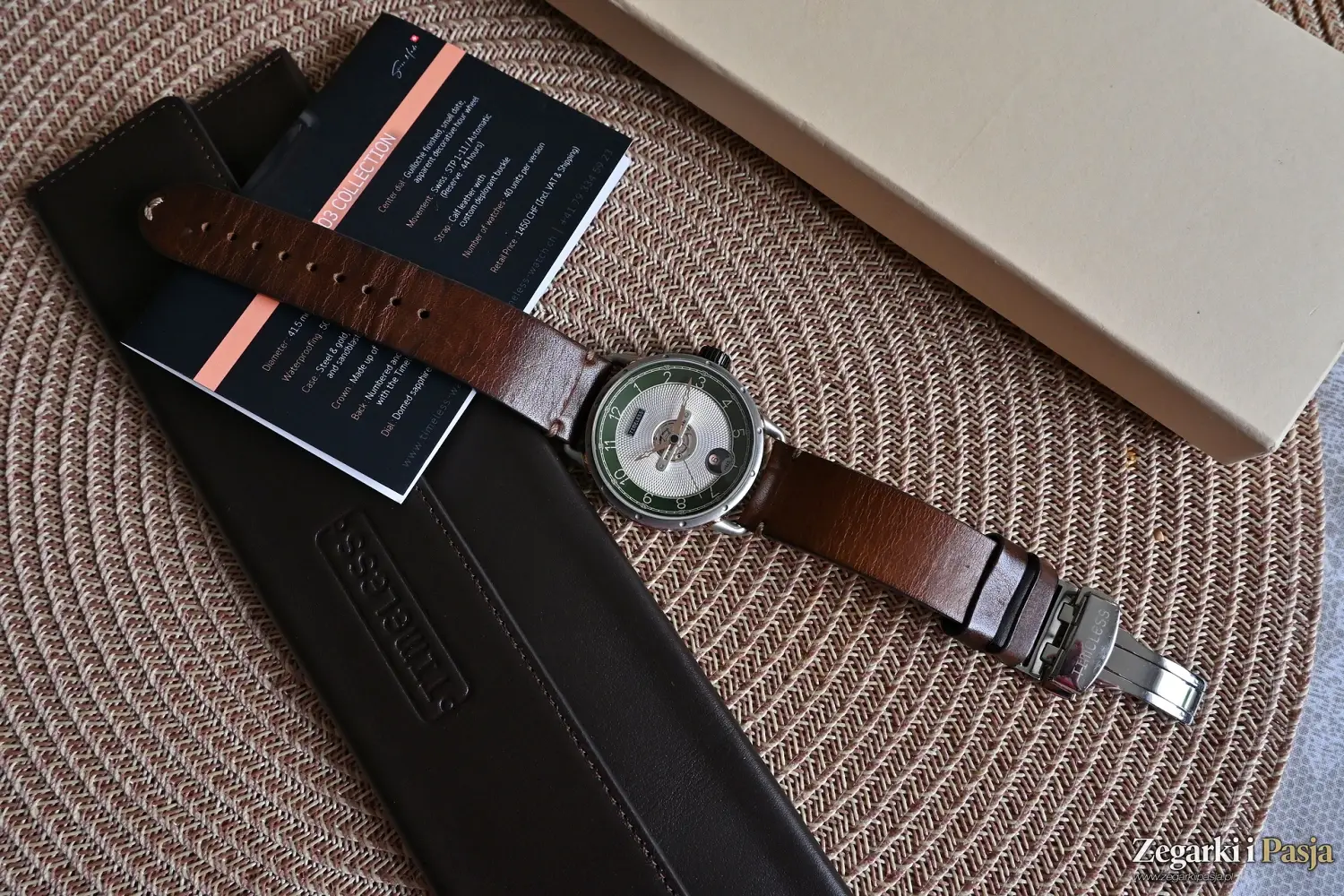 Recenzja: Timeless HMS 003. Charakterystyczny i rozpoznawalny na pierwszy rzut oka