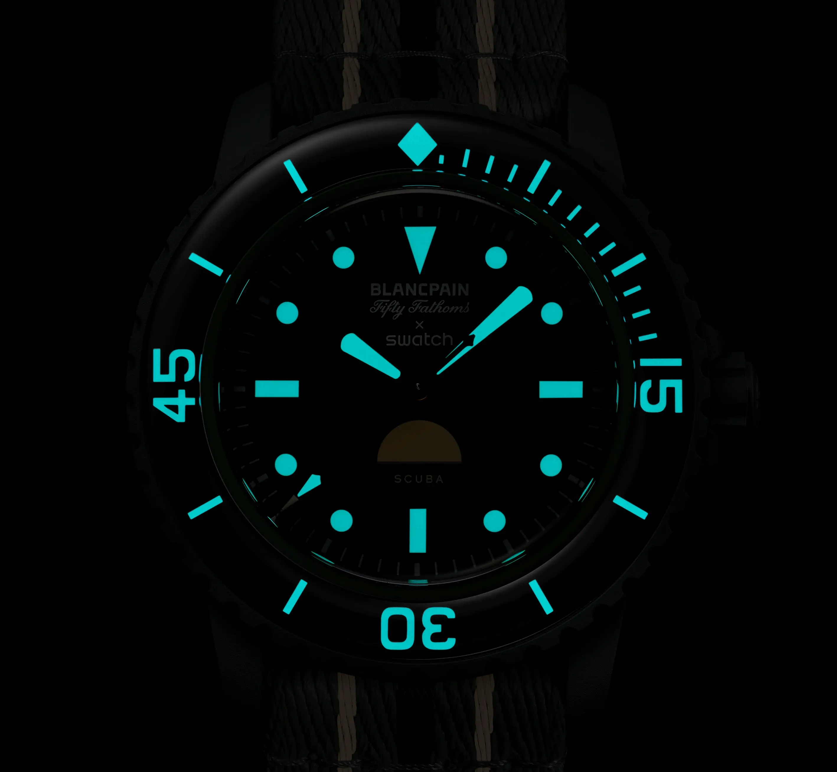 Swatch x Blancpain Scuba Fifty Fathoms „Green Abyss”