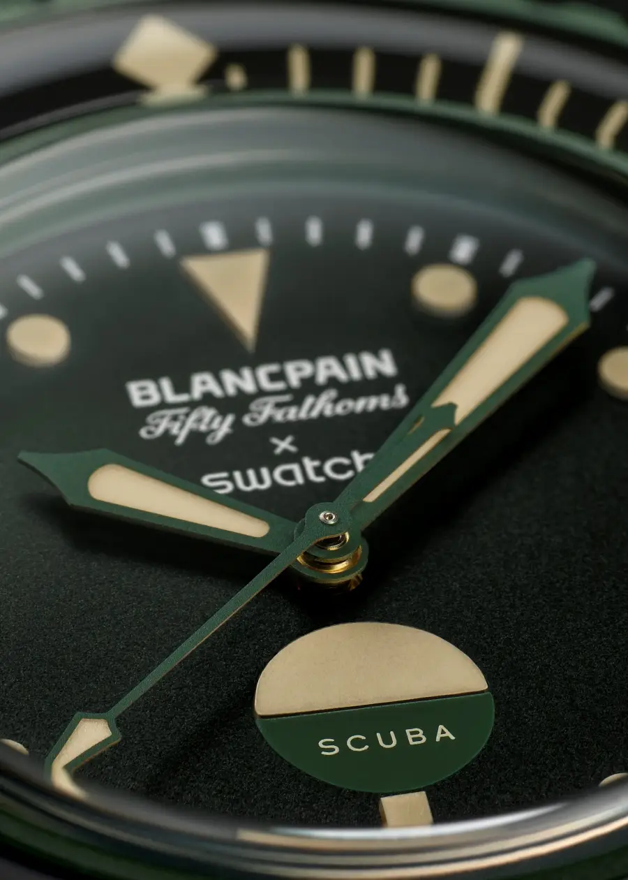 Swatch x Blancpain Scuba Fifty Fathoms „Green Abyss”