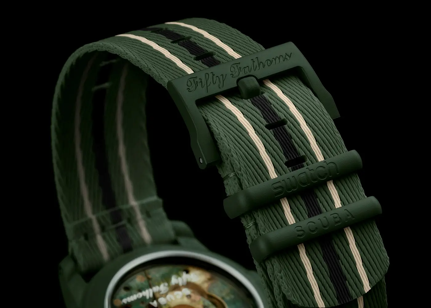 Swatch x Blancpain Scuba Fifty Fathoms „Green Abyss”