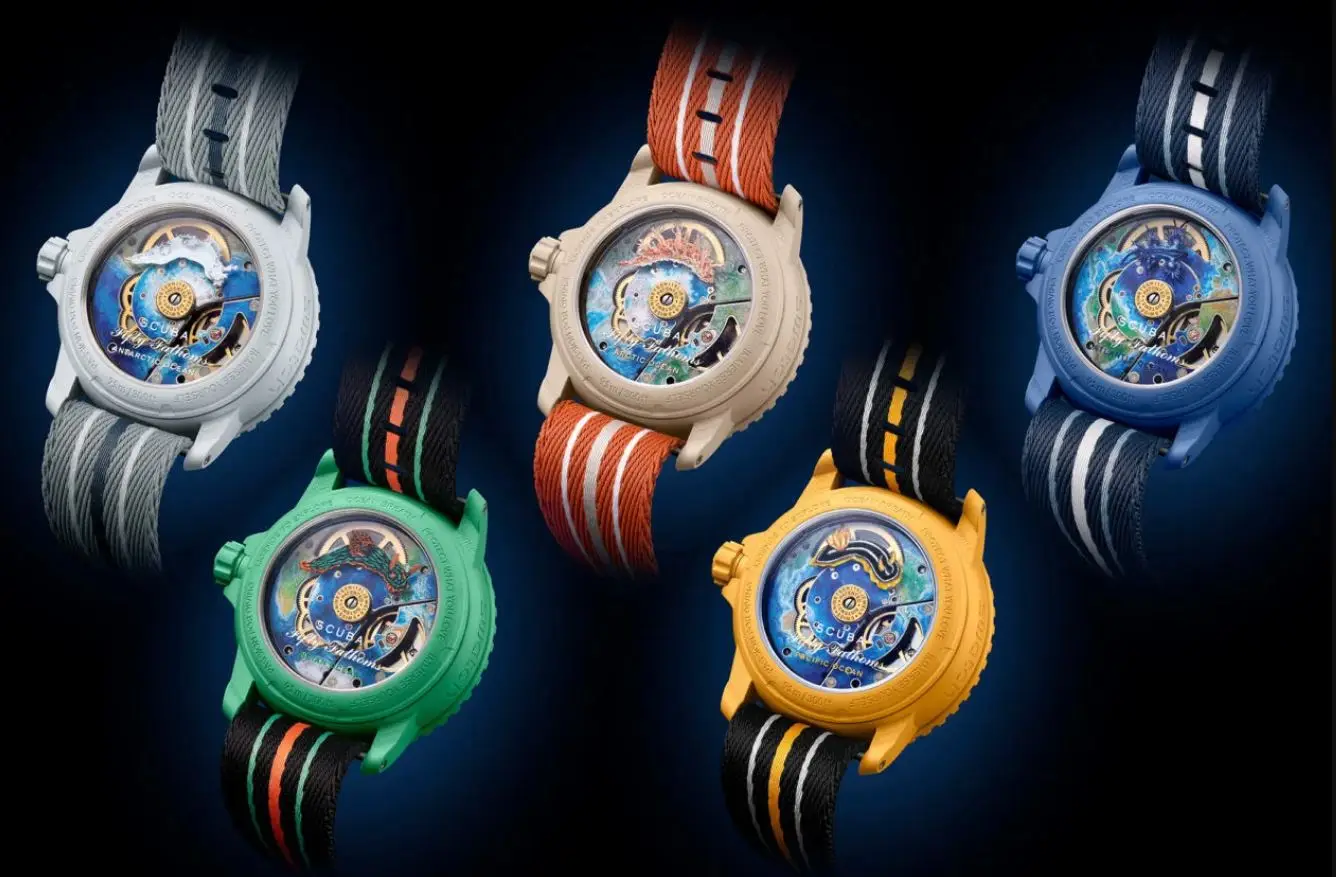 Swatch x Blancpain Scuba Fifty Fathoms „Green Abyss”