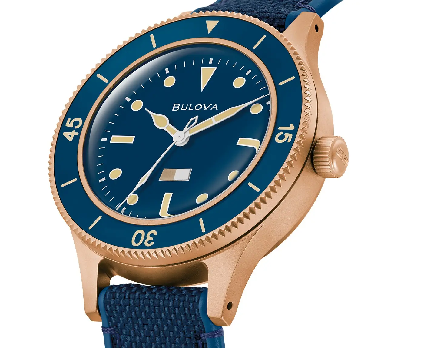 Zegarki ze wskaźnikiem wilgotności z okazji 150-lecia marki. Bulova Mil-Ships Bronze