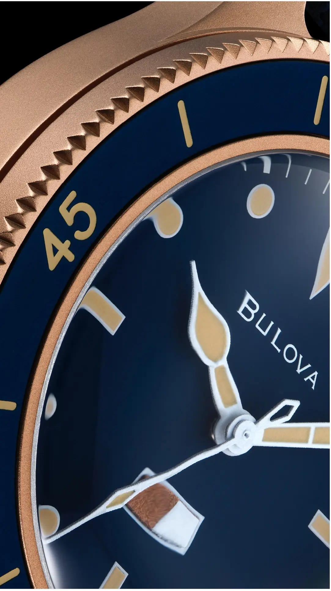 Zegarki ze wskaźnikiem wilgotności z okazji 150-lecia marki. Bulova Mil-Ships Bronze