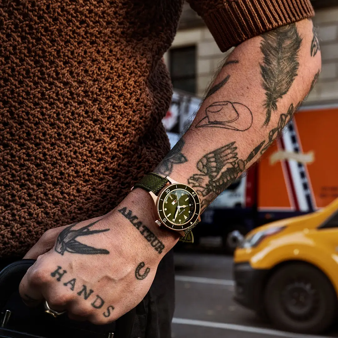 Zegarki ze wskaźnikiem wilgotności z okazji 150-lecia marki. Bulova Mil-Ships Bronze