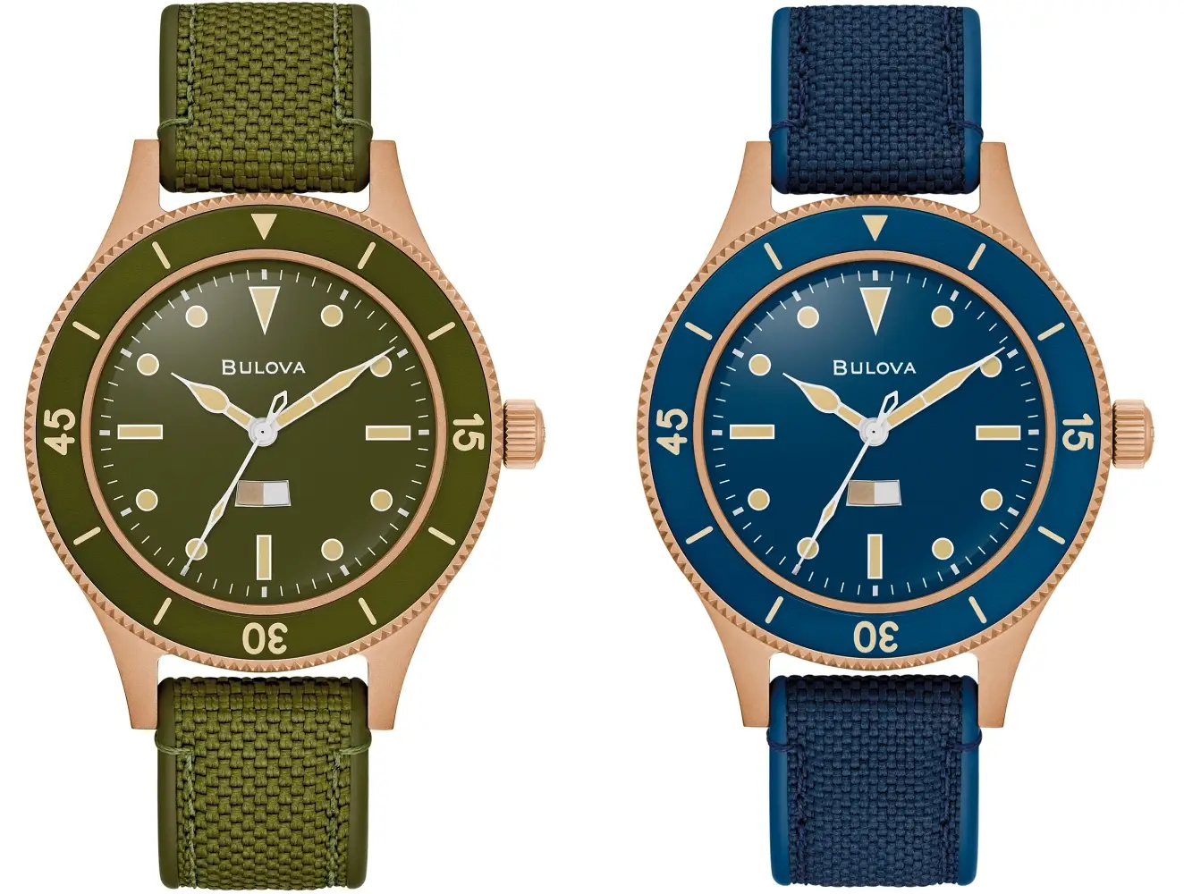 Zegarki ze wskaźnikiem wilgotności z okazji 150-lecia marki. Bulova Mil-Ships Bronze