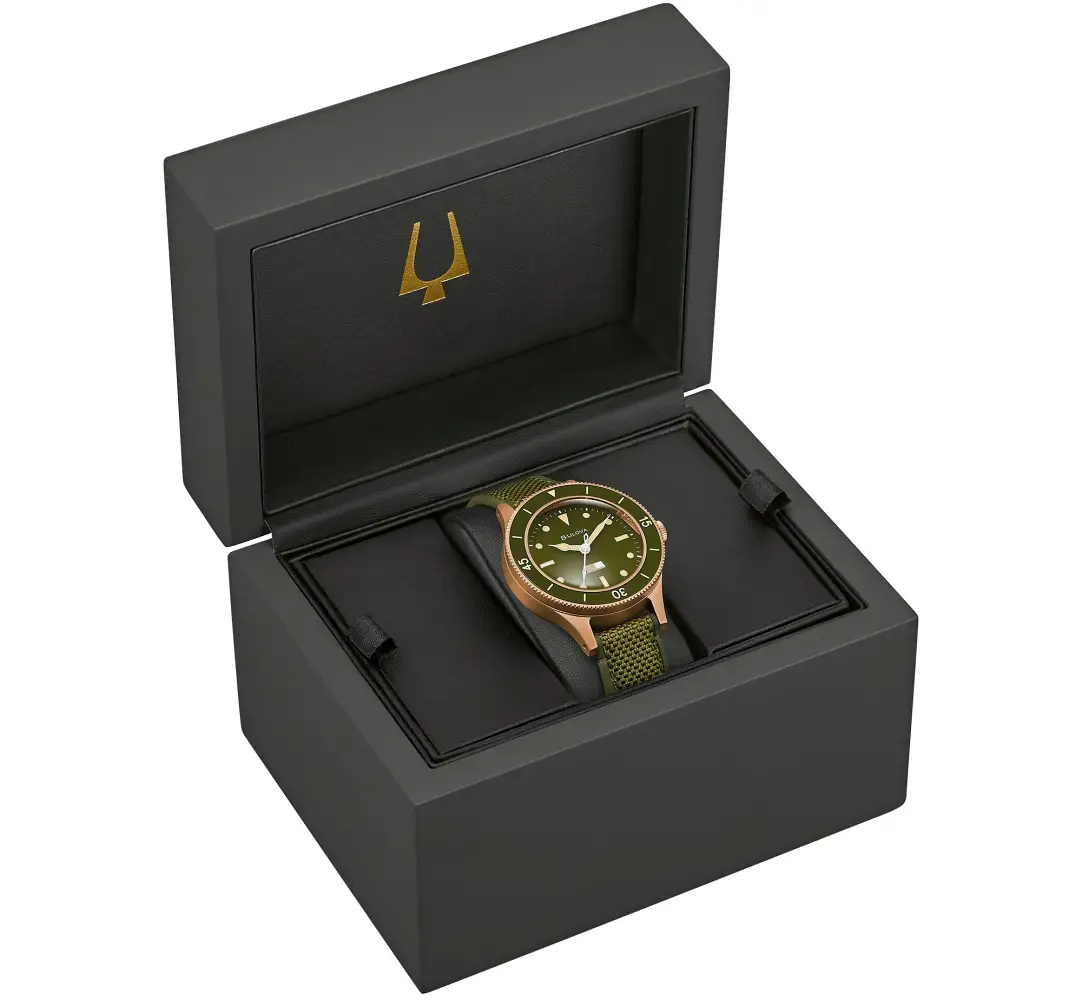 Zegarki ze wskaźnikiem wilgotności z okazji 150-lecia marki. Bulova Mil-Ships Bronze