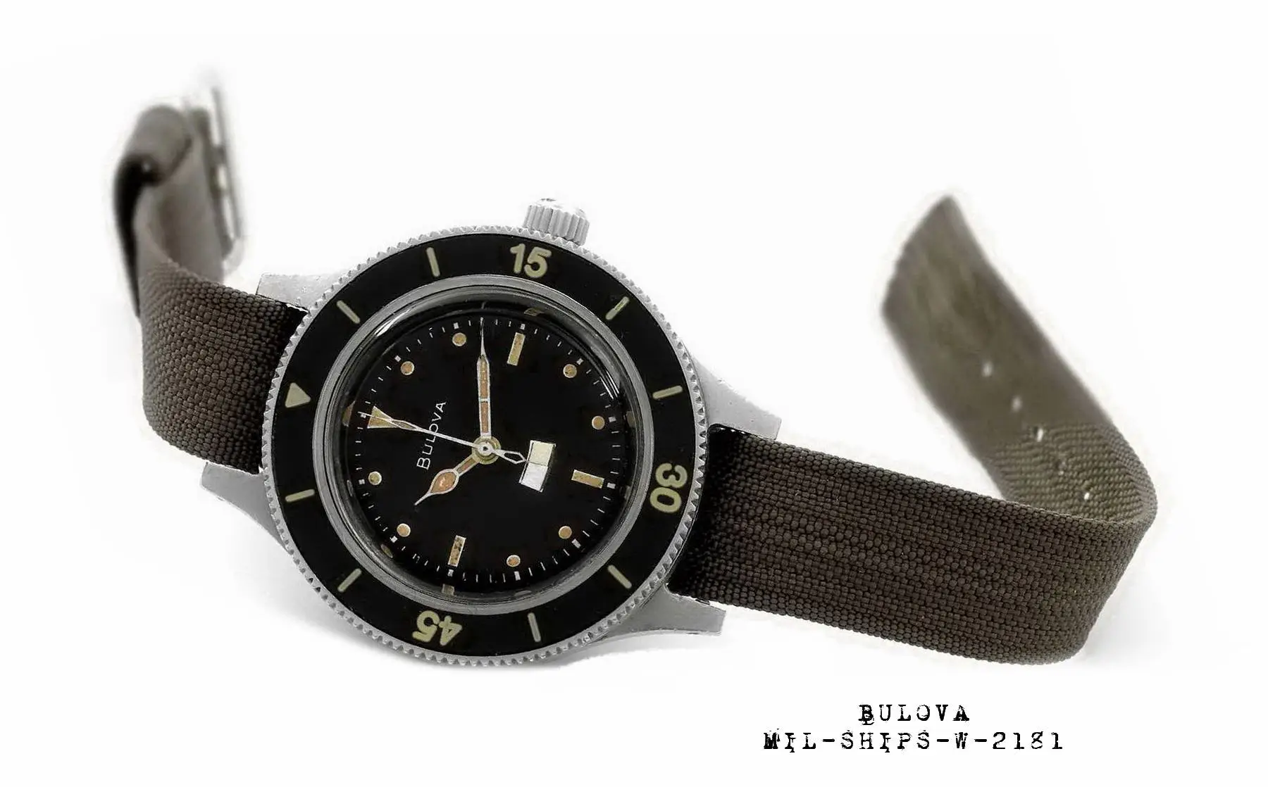 Zegarki ze wskaźnikiem wilgotności z okazji 150-lecia marki. Bulova Mil-Ships Bronze