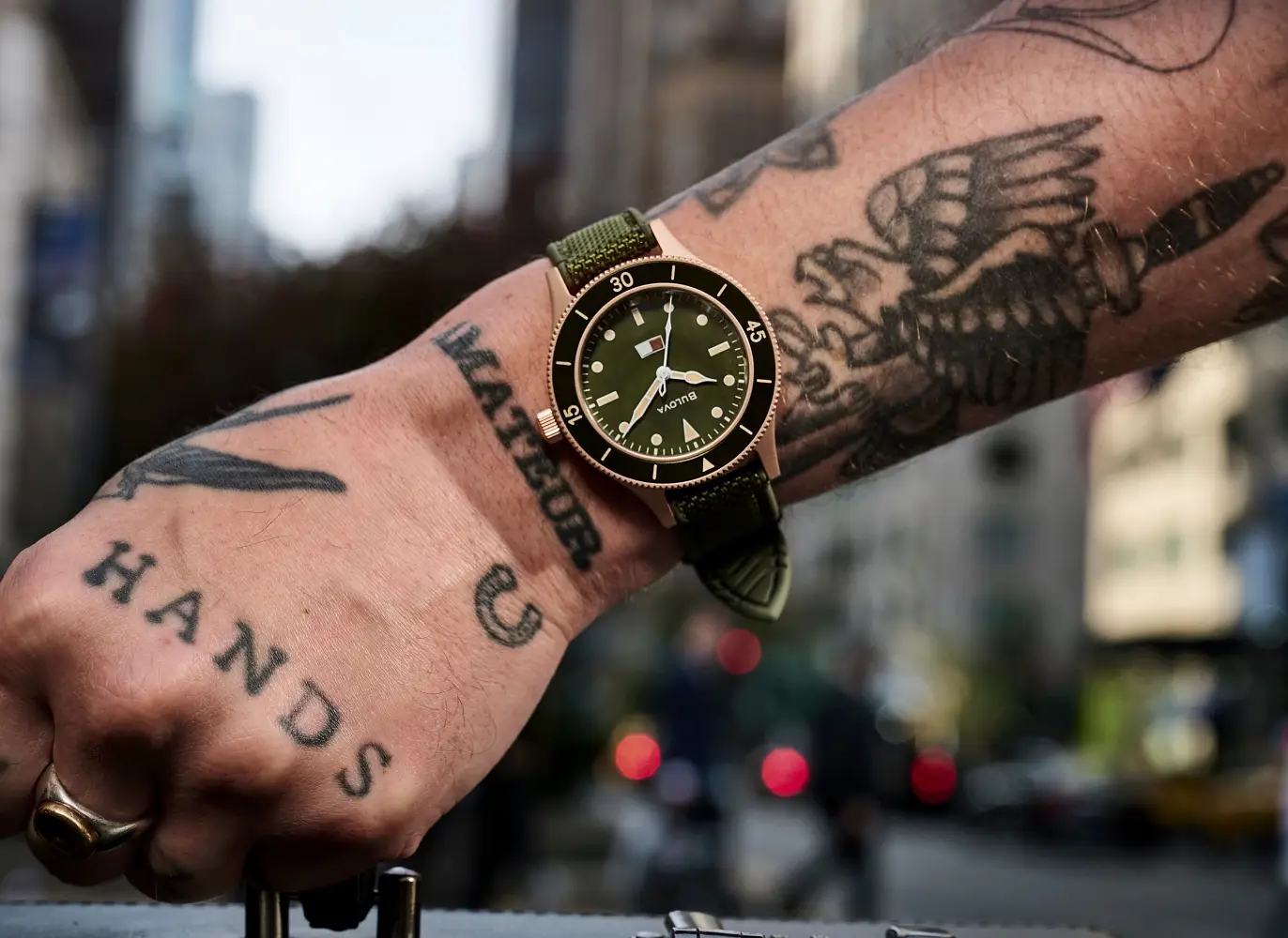 Zegarki ze wskaźnikiem wilgotności z okazji 150-lecia marki. Bulova Mil-Ships Bronze