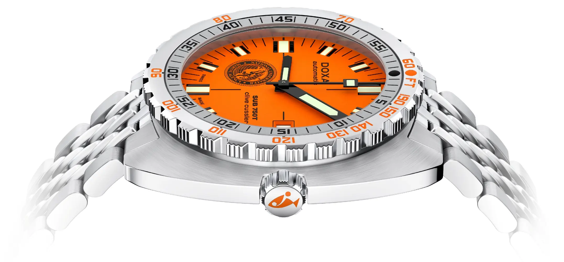Doxa SUB 750T Clive Cussler Edition. Kultowy zegarek dla nurków w nowej odsłonie