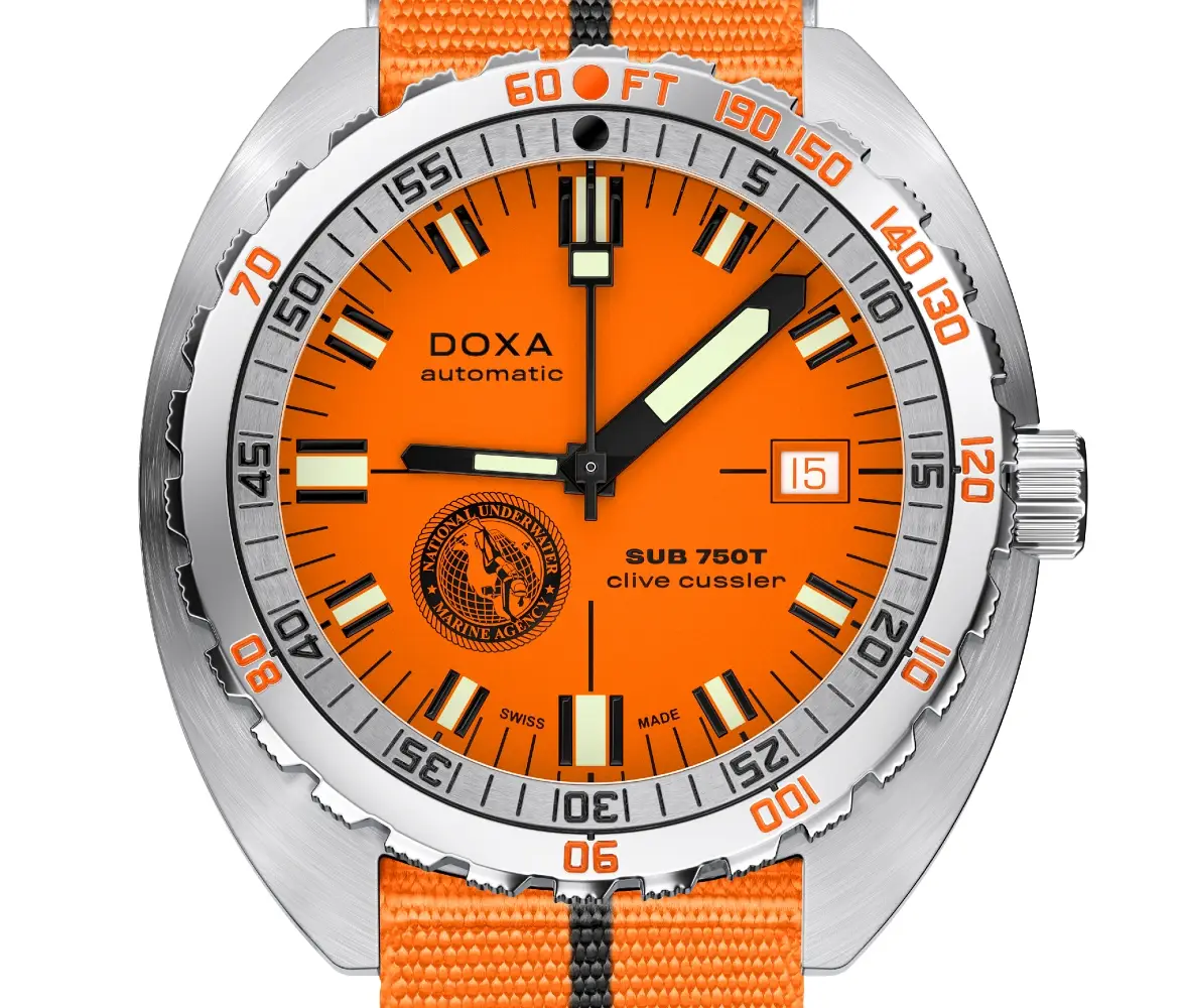 Doxa SUB 750T Clive Cussler Edition. Kultowy zegarek dla nurków w nowej odsłonie