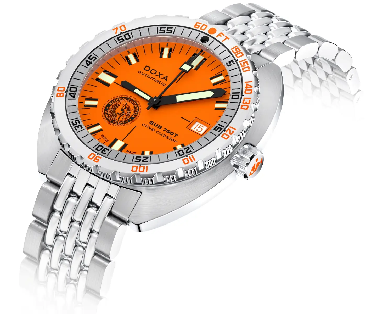 Doxa SUB 750T Clive Cussler Edition. Kultowy zegarek dla nurków w nowej odsłonie