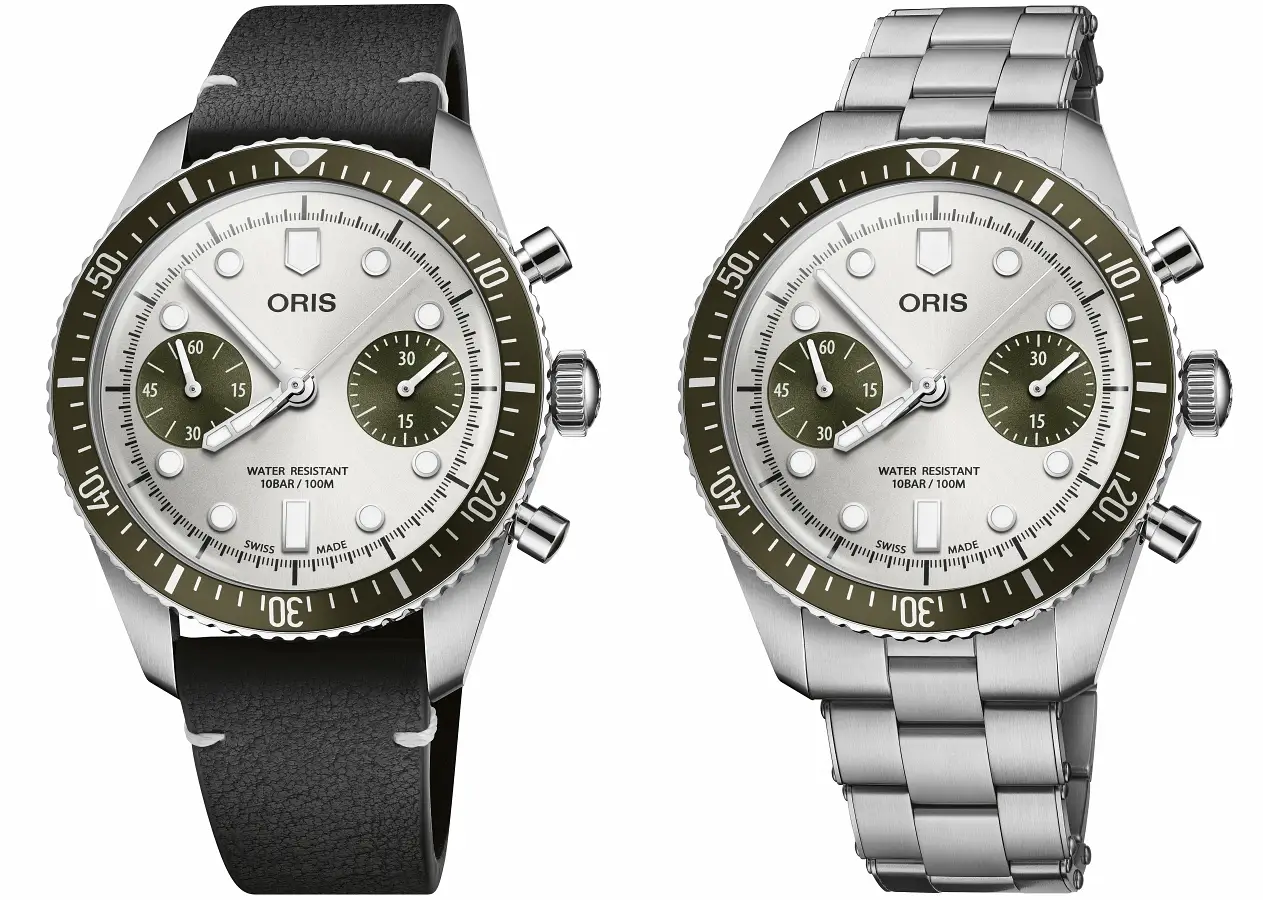 Oris Divers Sixty-Five Chronograph 40 mm „Ocean Green” 