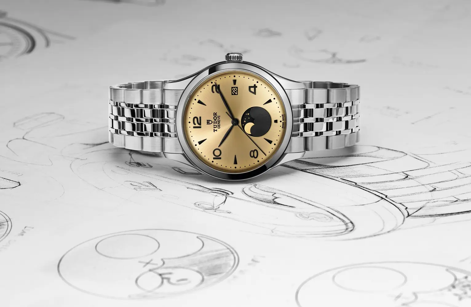 Tudor 1926 Luna. Pierwszy zegarek z fazami księżyca w historii marki