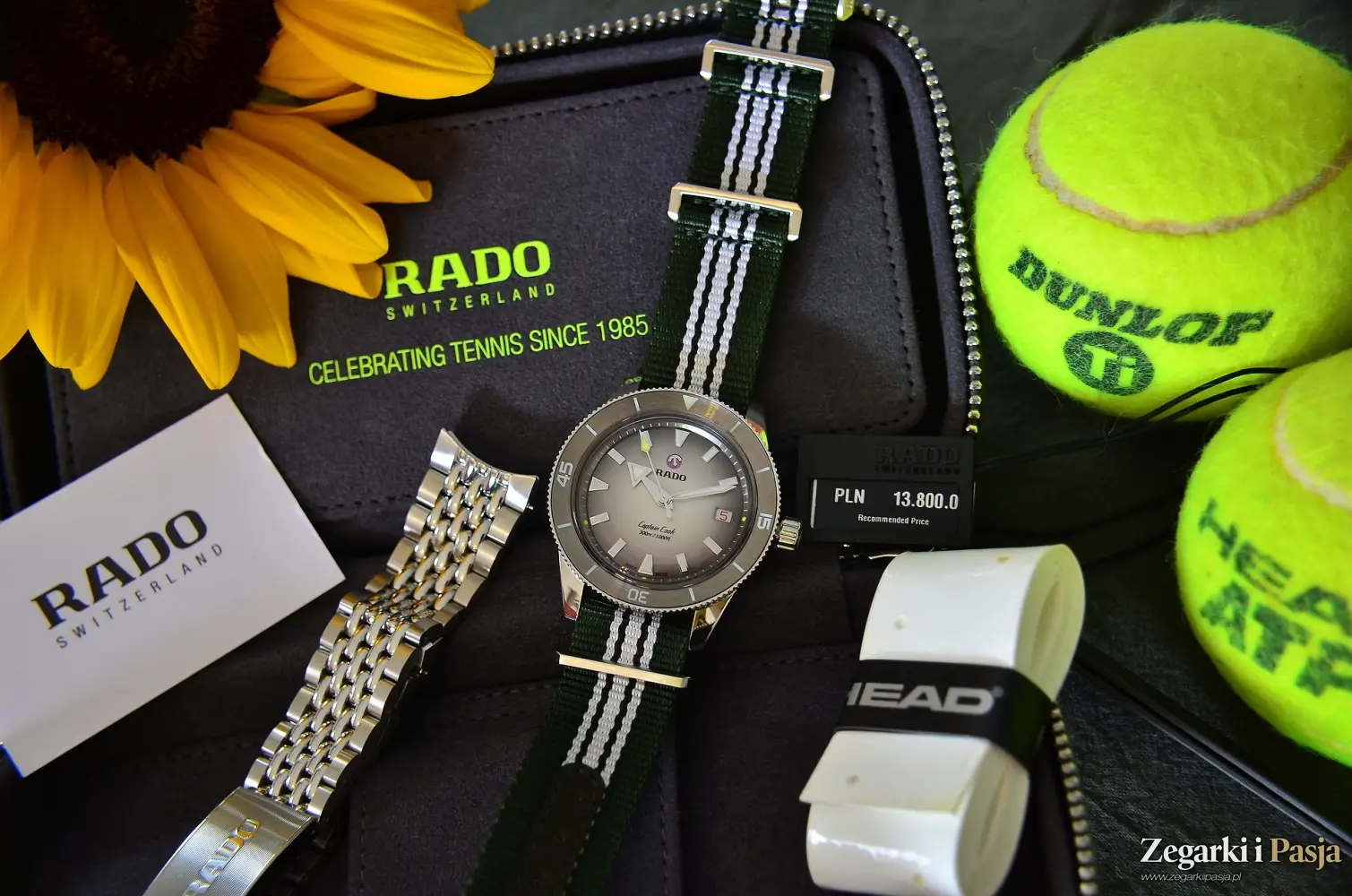 Recenzja: Rado Captain Cook x Tennis Limited Edition. Zegarek dla fanów tenisa
