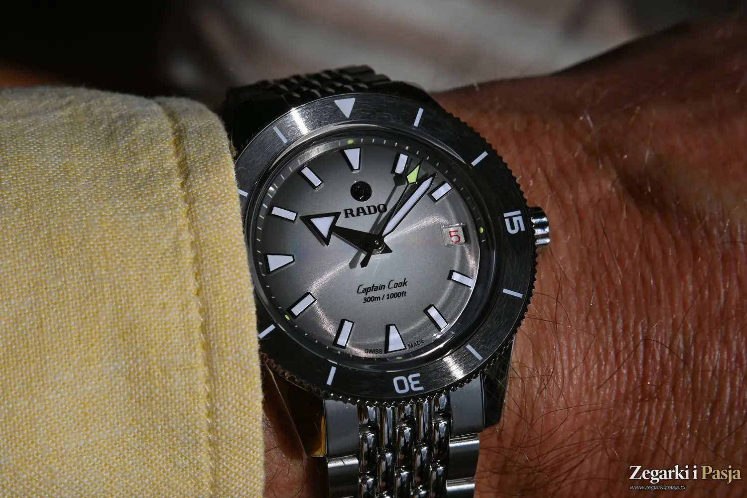 Recenzja: Rado Captain Cook x Tennis Limited Edition. Zegarek dla fanów tenisa